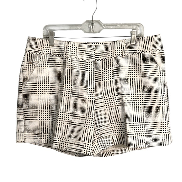 APT.9 black and white cuffed shorts stretch Size 16 - Picture 1 of 4
